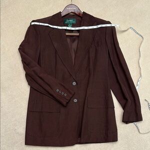 Vintage Ralph Lauren Silk Linen Blazer